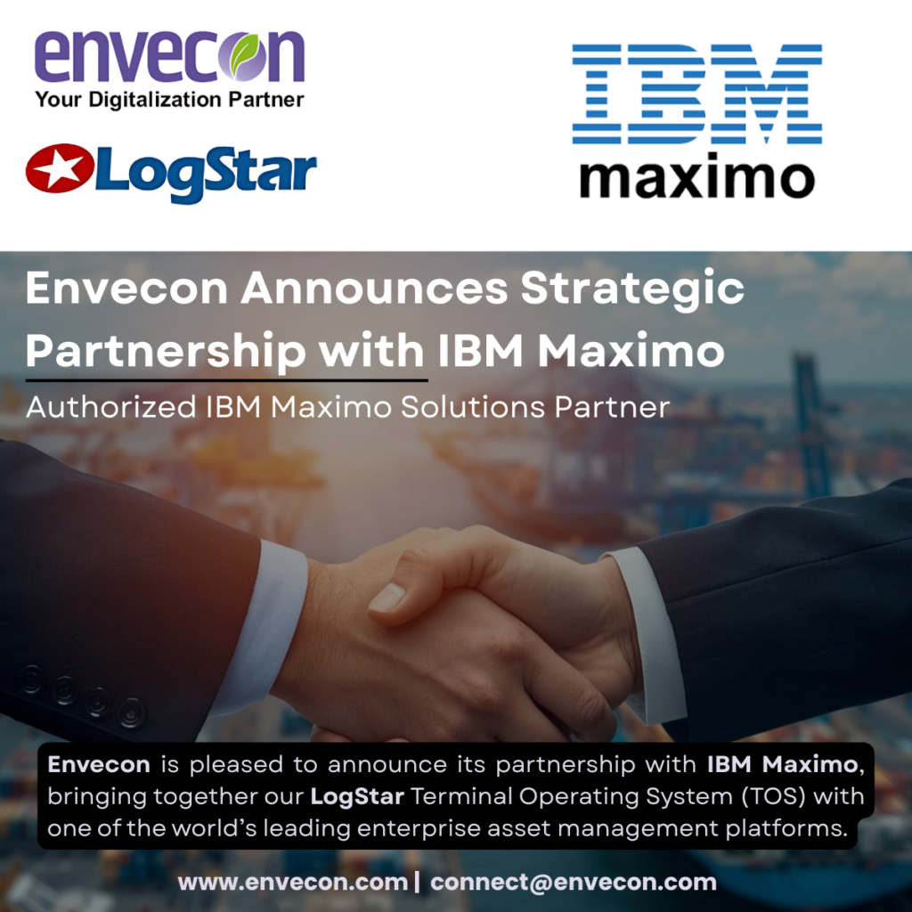 Envecon has entered strategic partnership with IBM Maximo